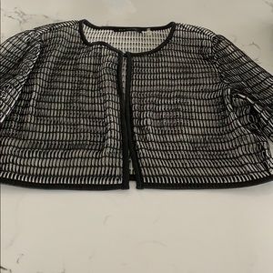 Elie Tahari Black and White Jacket- size S